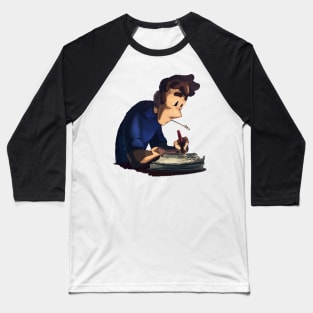 Lenno writing Baseball T-Shirt